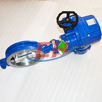 防爆電動(dòng)偏心對(duì)夾蝶閥圖片