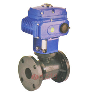 電動(dòng)法蘭塑料球閥圖片