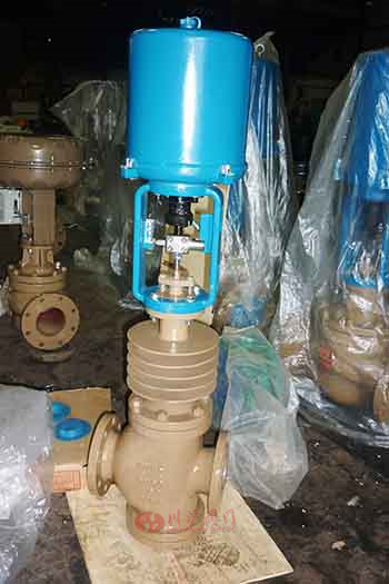 電動雙座調(diào)節(jié)閥圖片