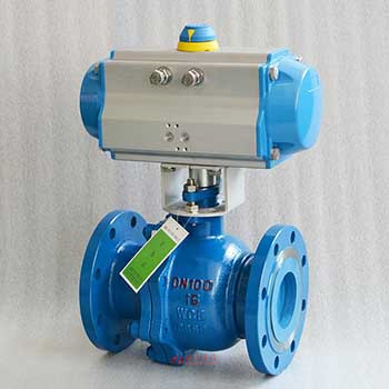 氣動法蘭球閥圖片