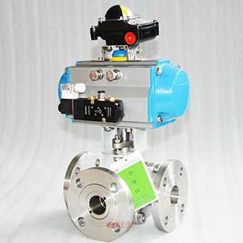 氣動(dòng)三通調(diào)節(jié)球閥