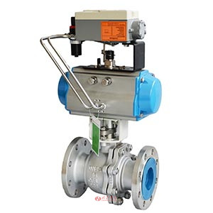 氣動調節(jié)球閥圖片