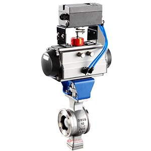 氣動V型調節(jié)球閥 產(chǎn)品圖片