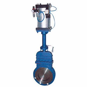 氣動(dòng)暗桿刀閘閥