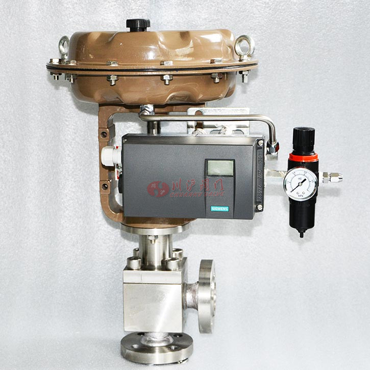 氣動(dòng)角式調(diào)節(jié)閥圖片